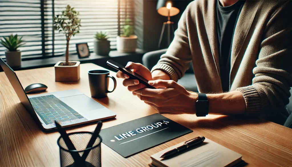 退職時のLINEグループ退会タイミングを考える